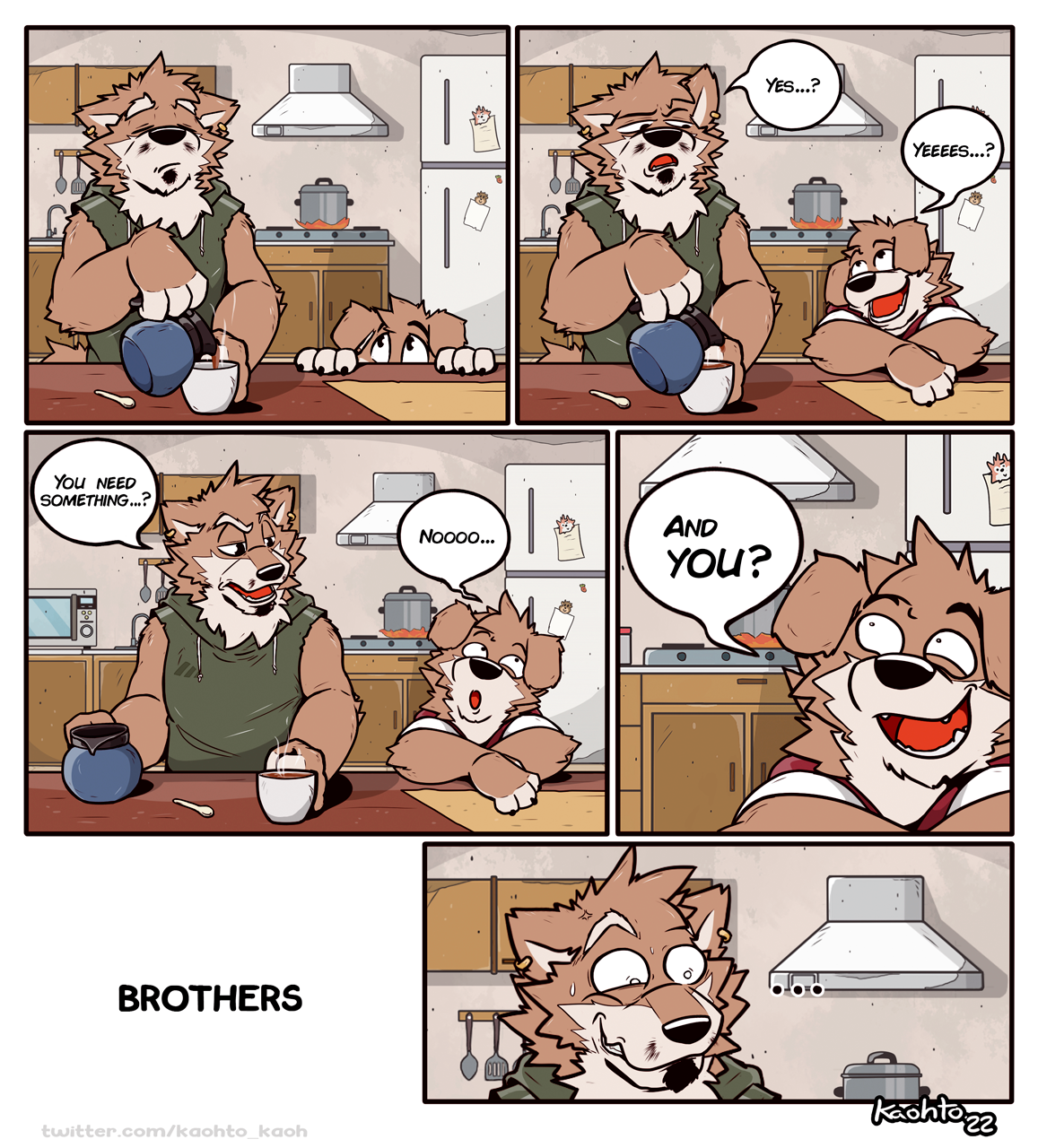 Furry gay sex brother