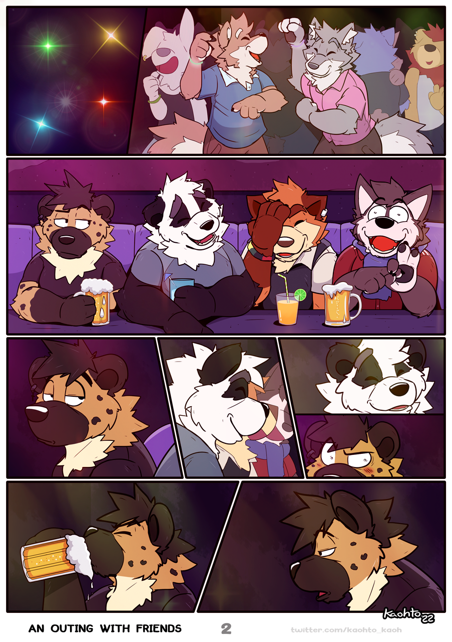 An outing with friends (Page 2) by kaohto -- Fur Affinity [dot] net