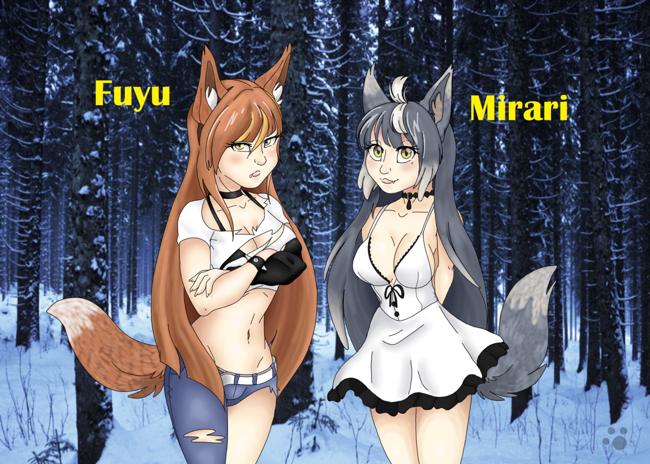 Wolf Tails by Kaoru067 -- Fur Affinity [dot] net