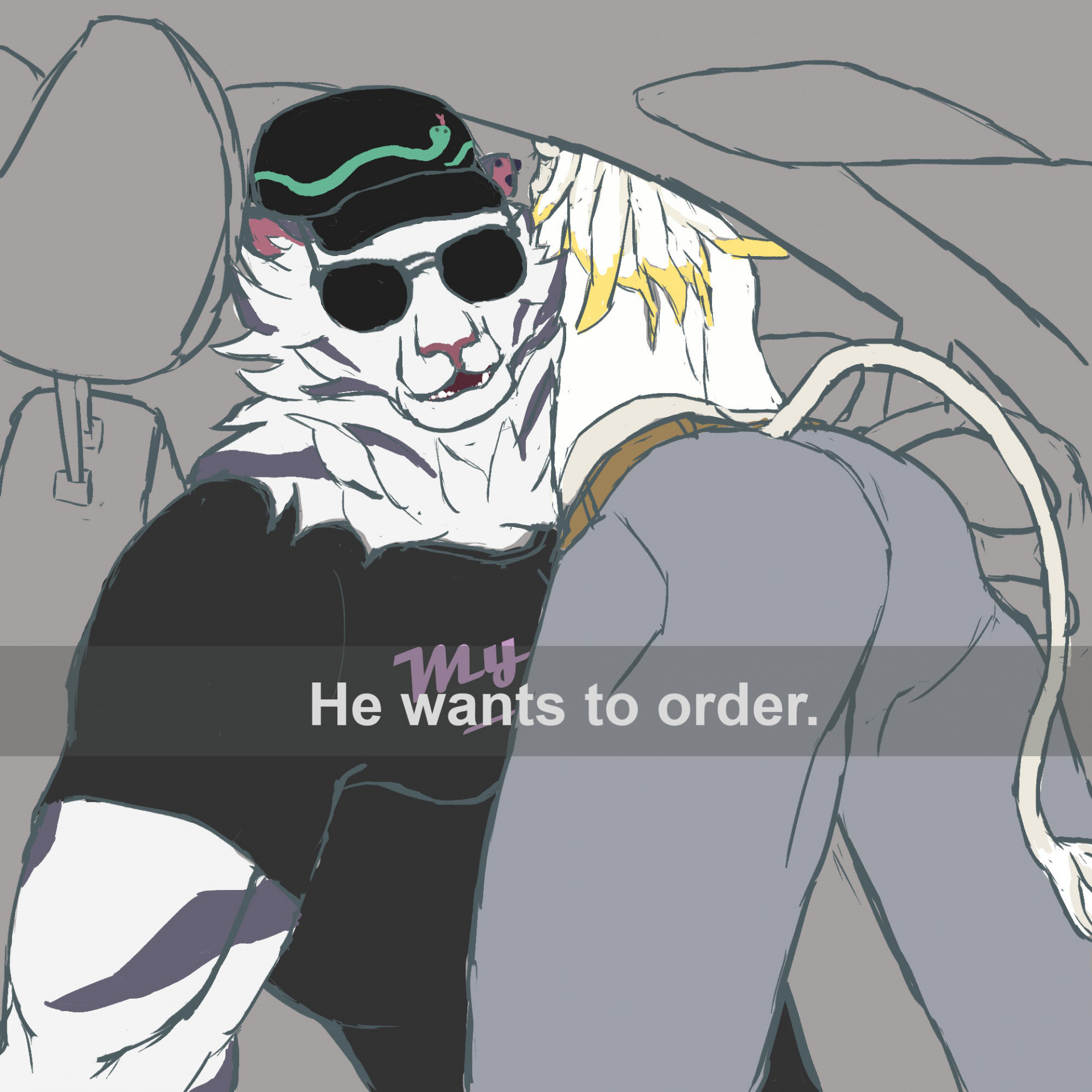Old meme but with Jin Qiu and Javid by Karmaruki -- Fur Affinity [dot] net