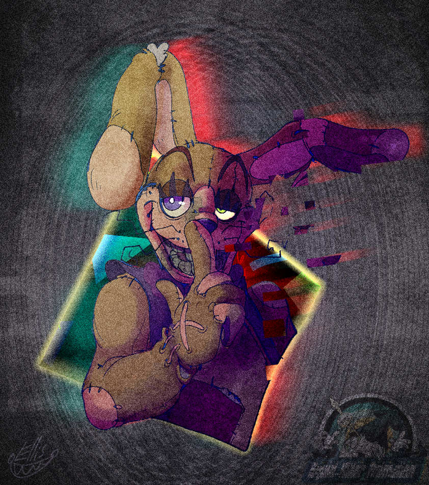 Glitchtrap and Vanny by TeamAvalancheFurrball -- Fur Affinity [dot] net