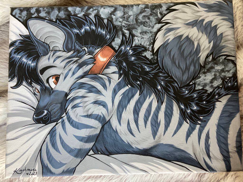 Striped Hyena by Kashmere -- Fur Affinity [dot] net