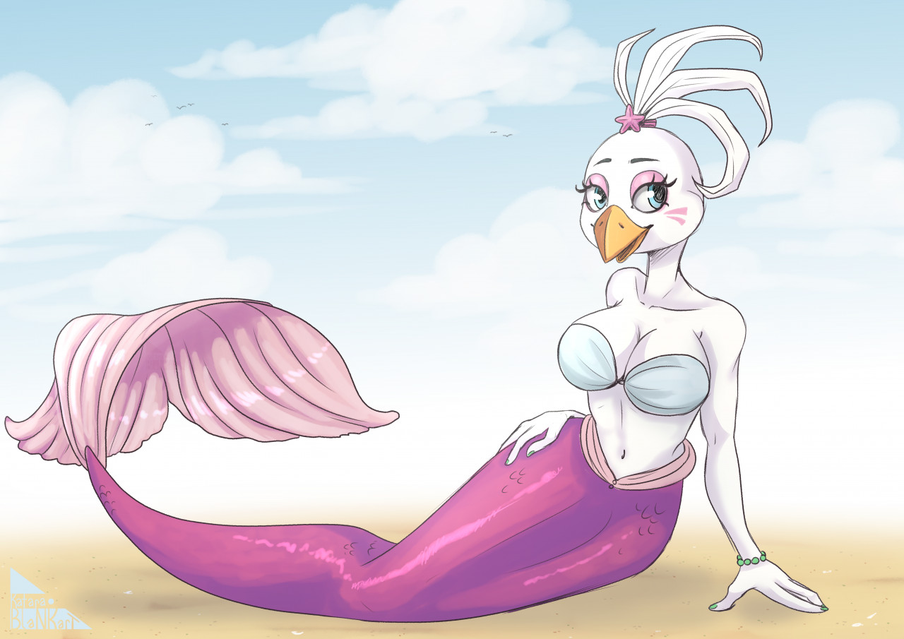 mermaid toy chica