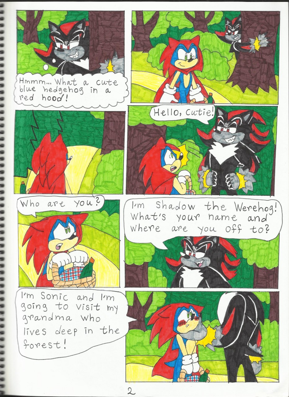 Sonic the Red Riding Hood pg 2. Click to change the View. 