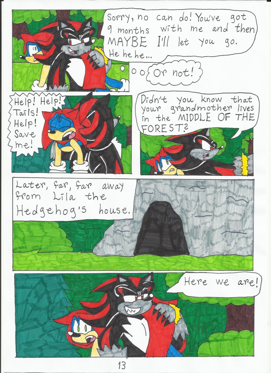 Sonic the Red Riding Hood pg 13. 