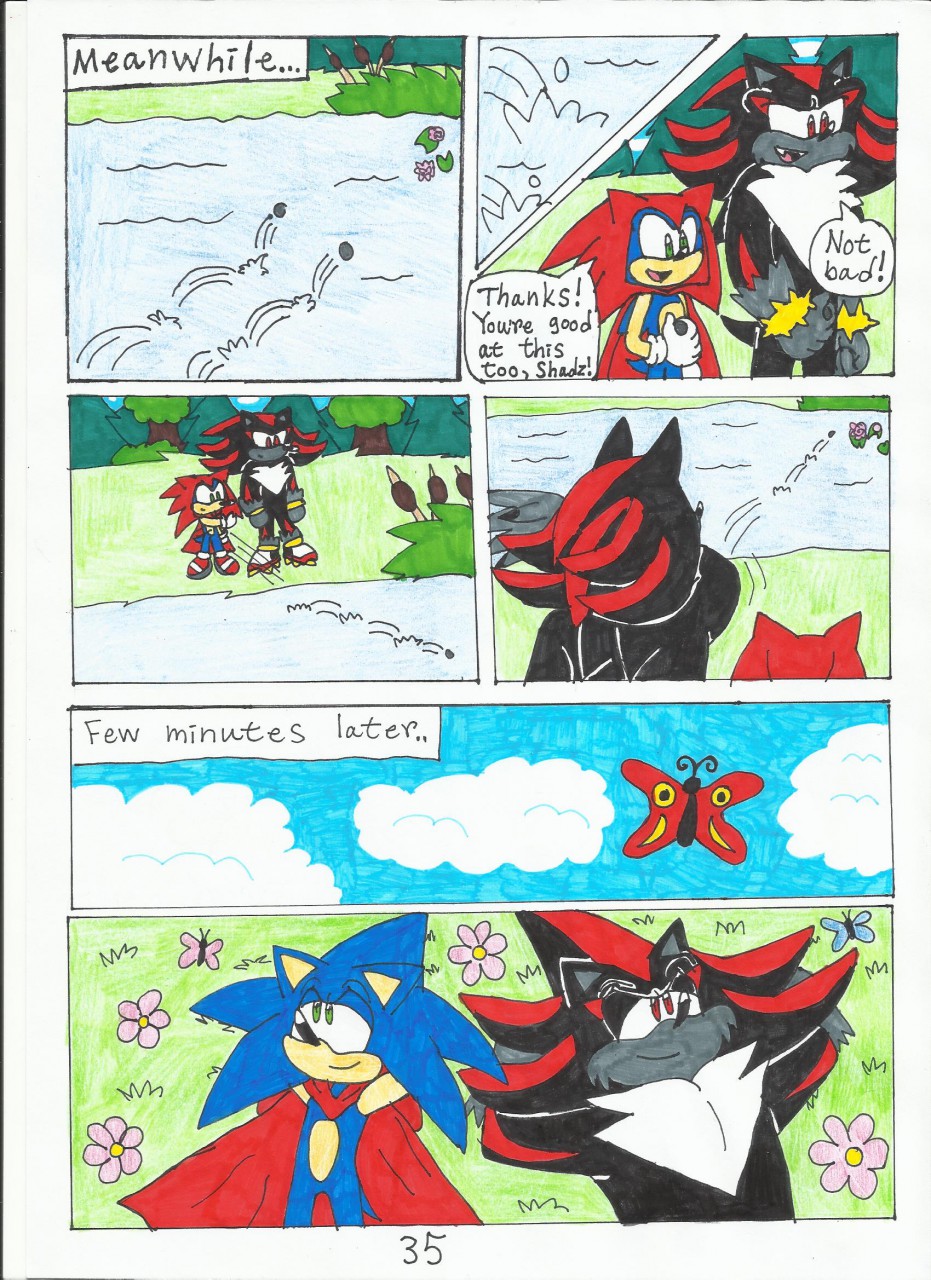 Sonic the Red Riding Hood pg 35. 