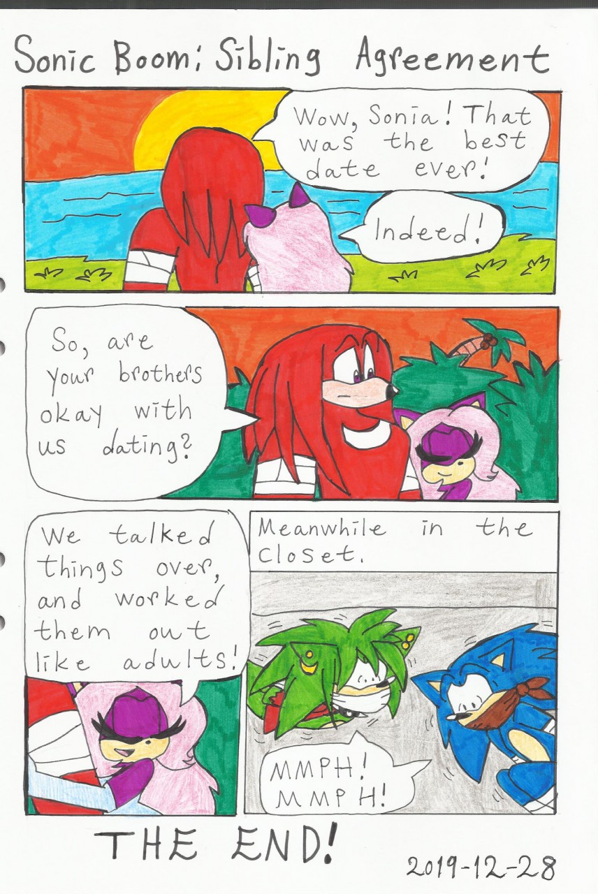 sonic underground sonia and knuckles