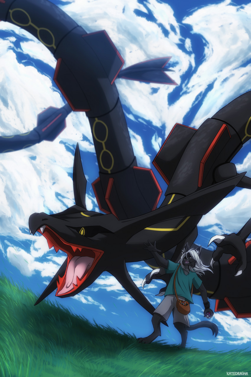 Shiny Rayquaza