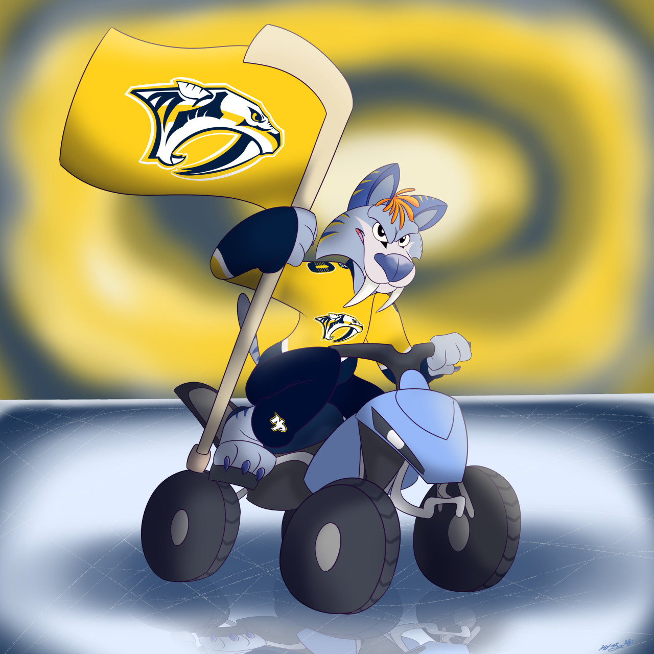 Gnash Mascot