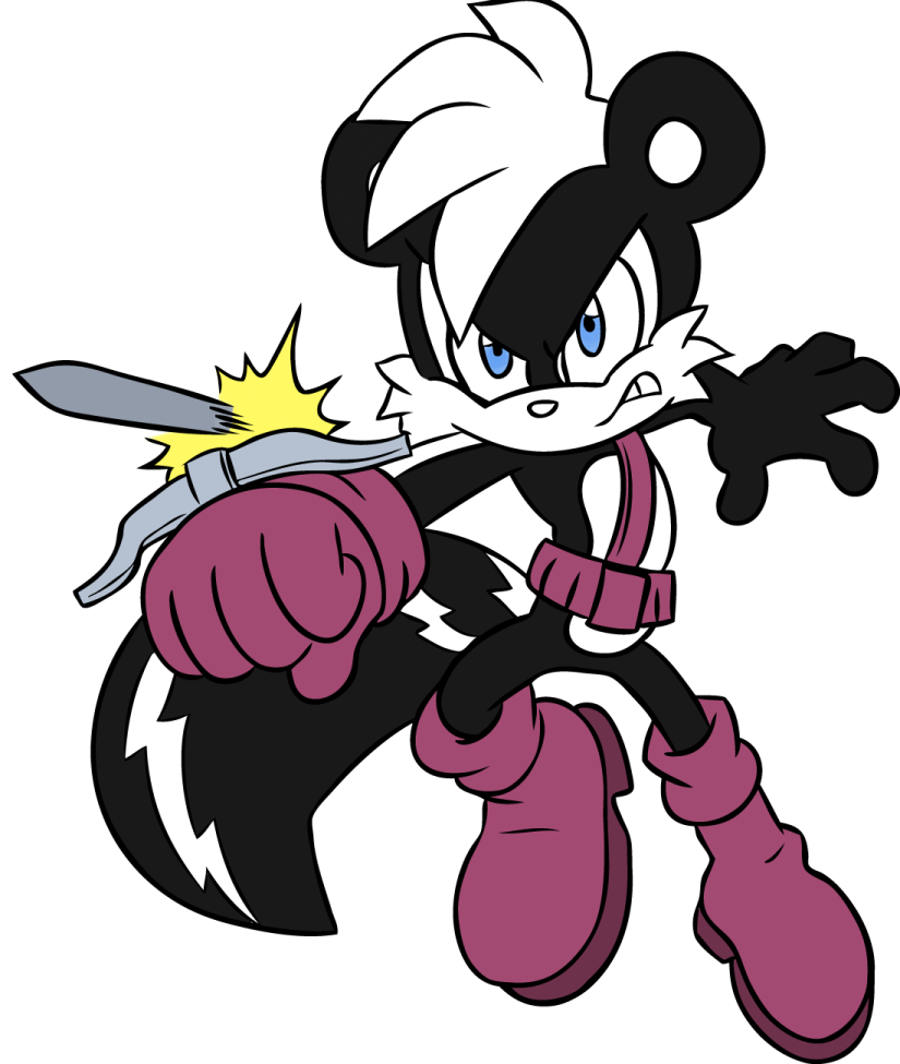 Sonic Skunk Thing by kawakoi -- Fur Affinity [dot] net