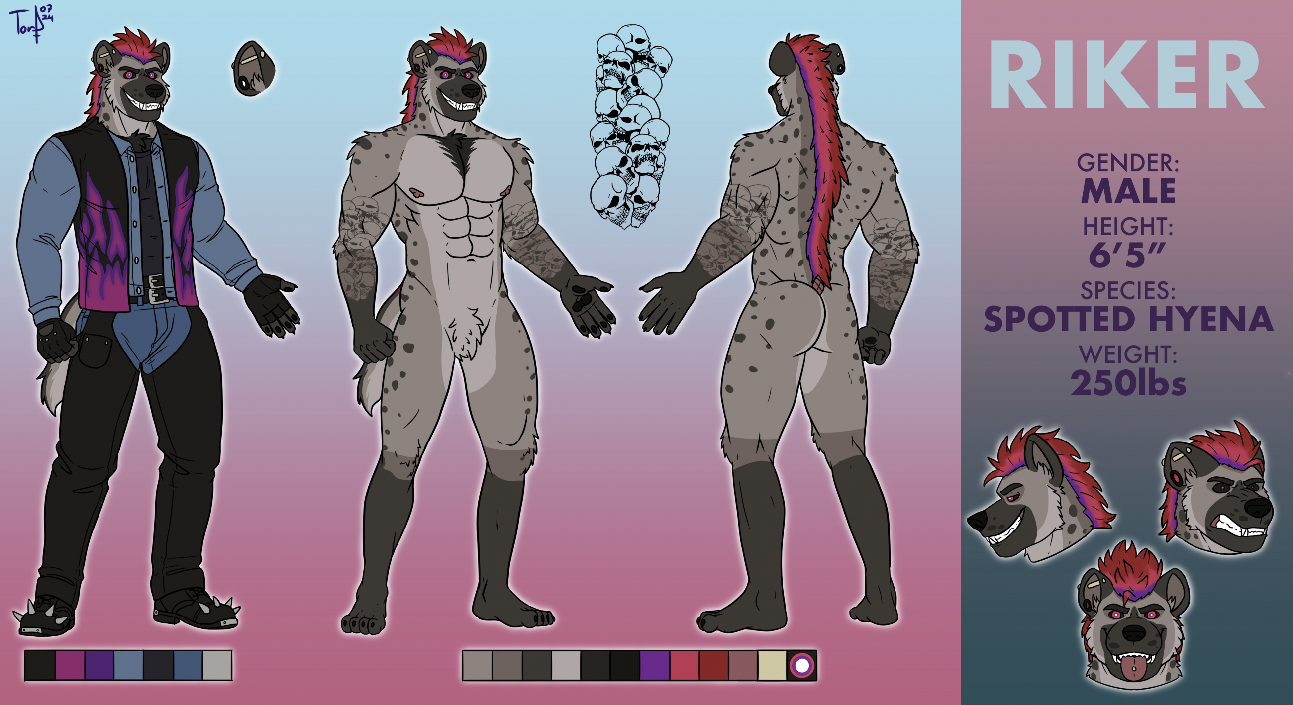 Riker Reference Sheet SFW