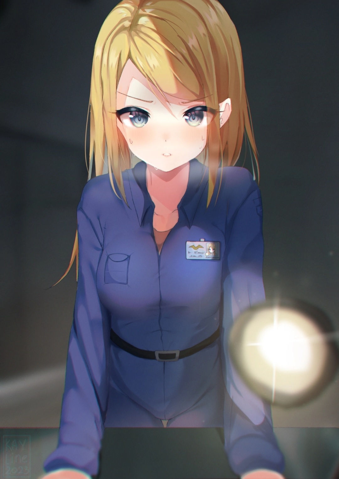 Anime policewoman