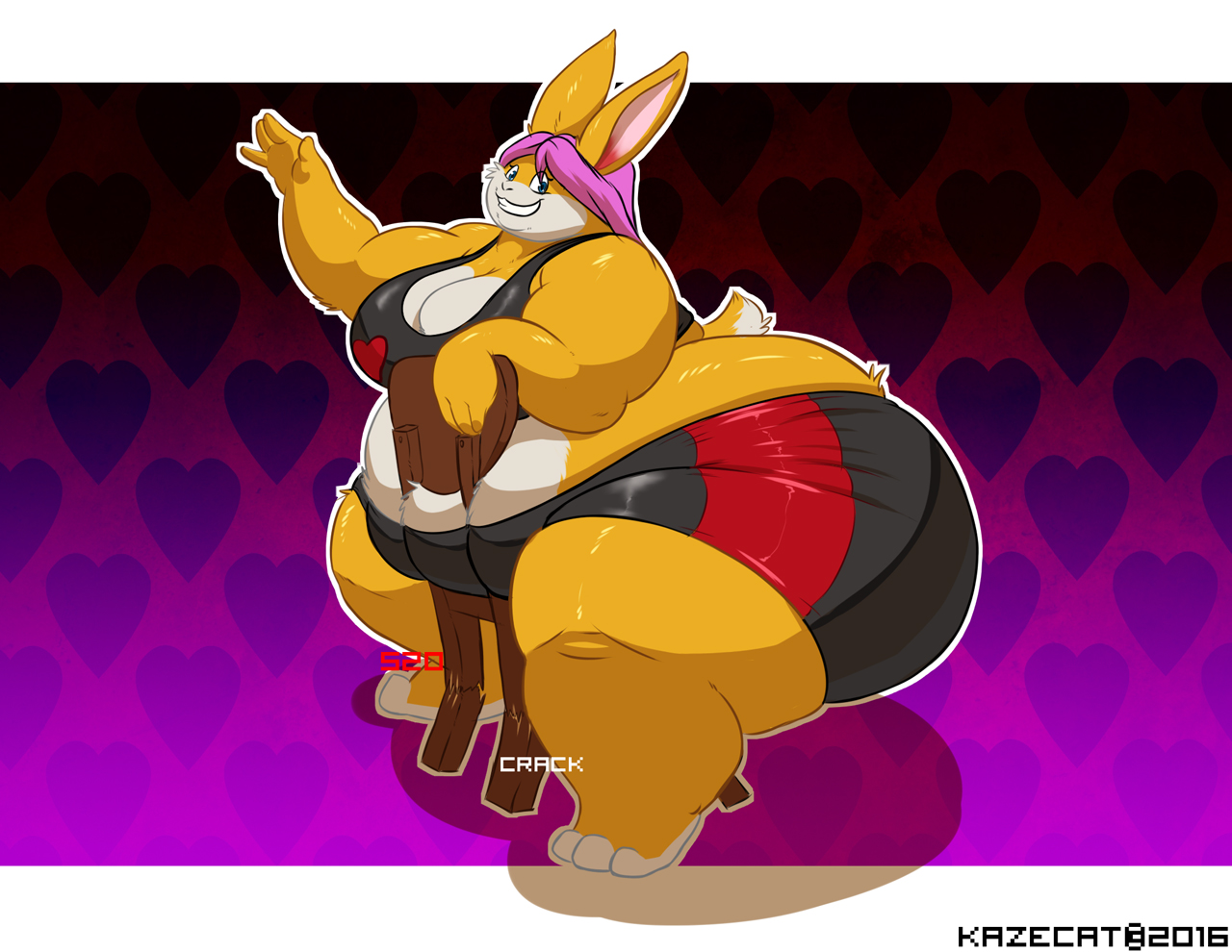 6138. black. bunny. break. ★. Jiggly. 