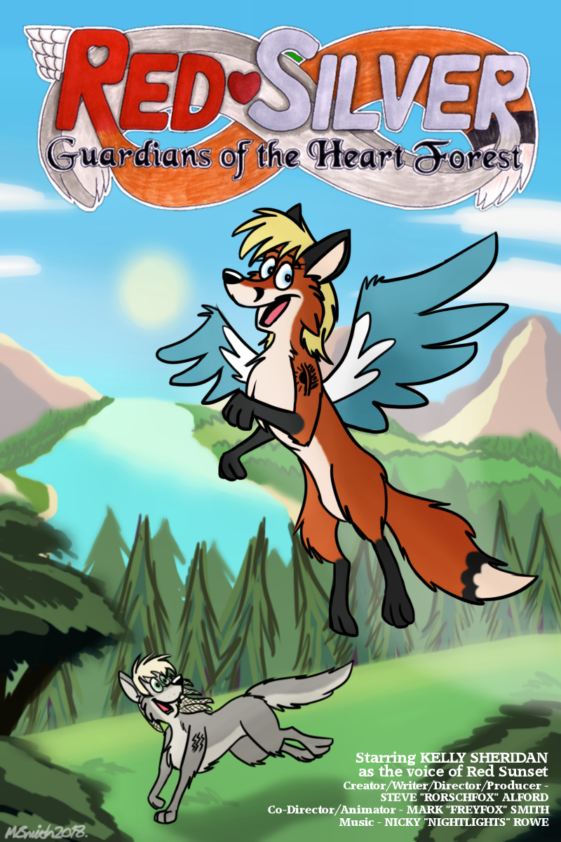 RedSilver Guardians of the Heart Forest by KeenyFox Fur Affinity