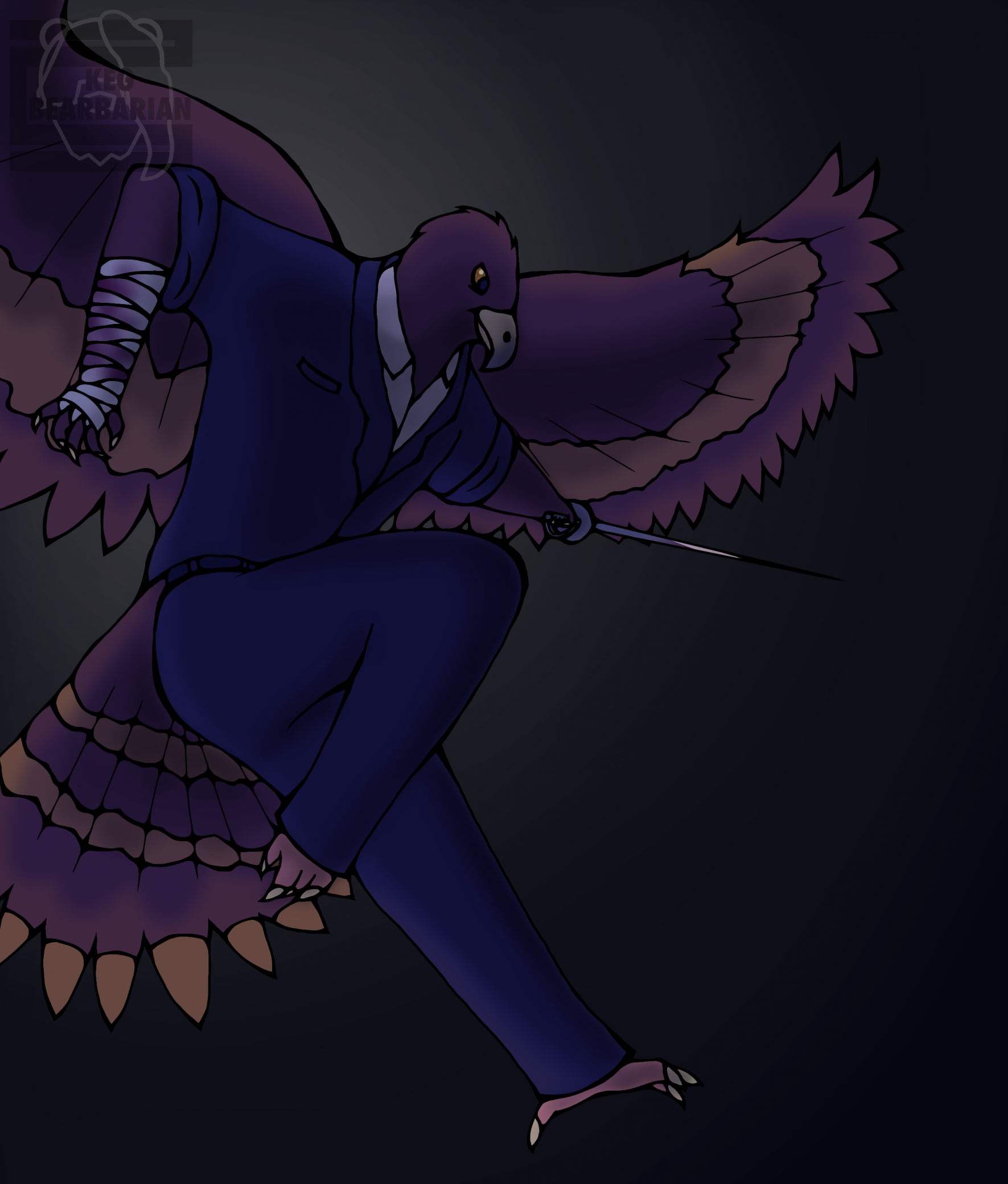 Urban fantasy birb