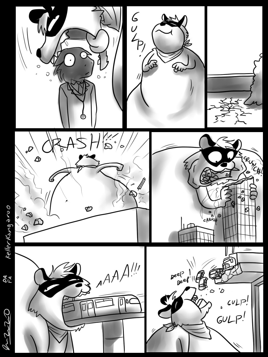 Vore Racoon - 56. 