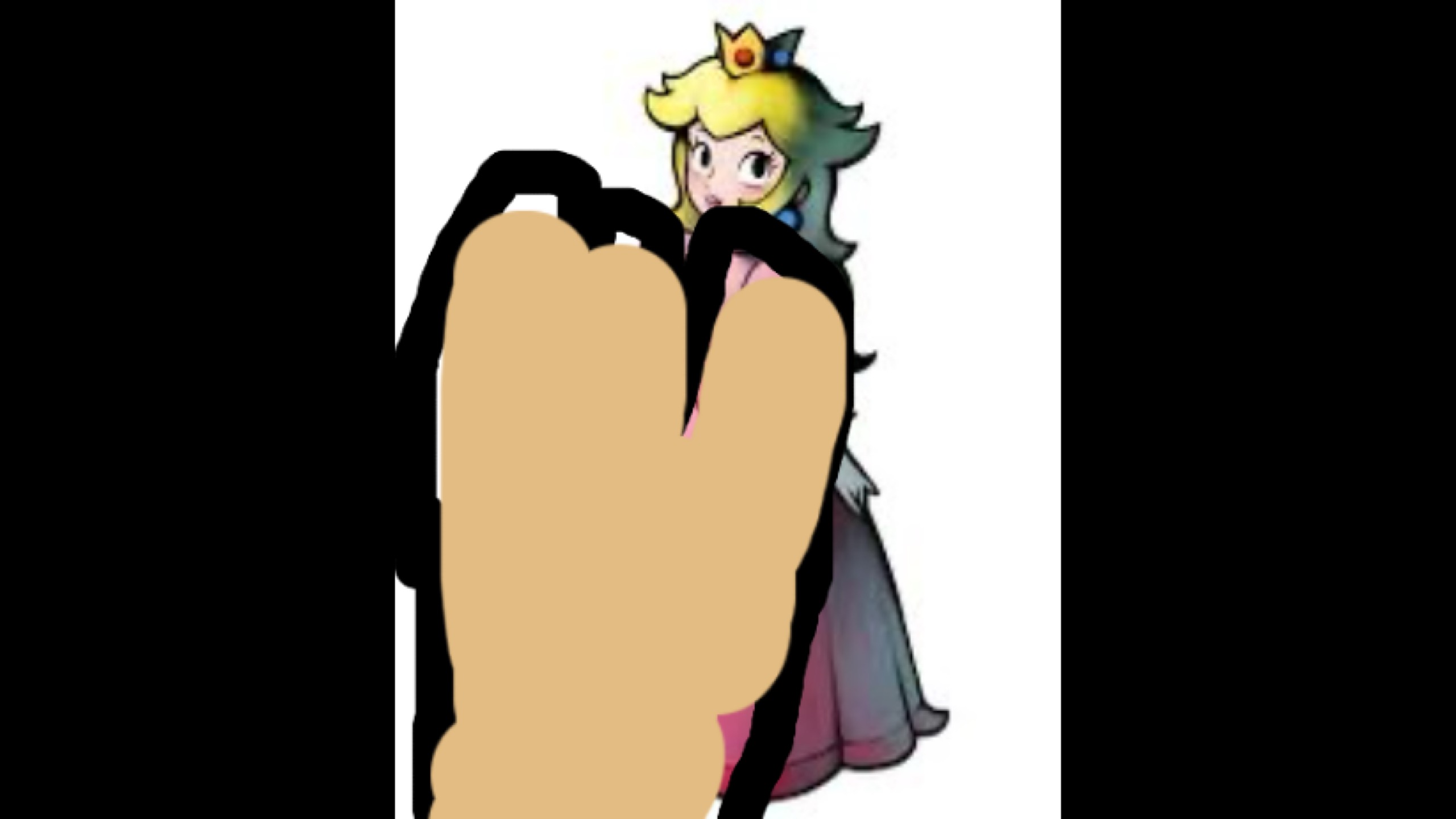 Princess peach foot stomp by Kelsie748 -- Fur Affinity [dot] net