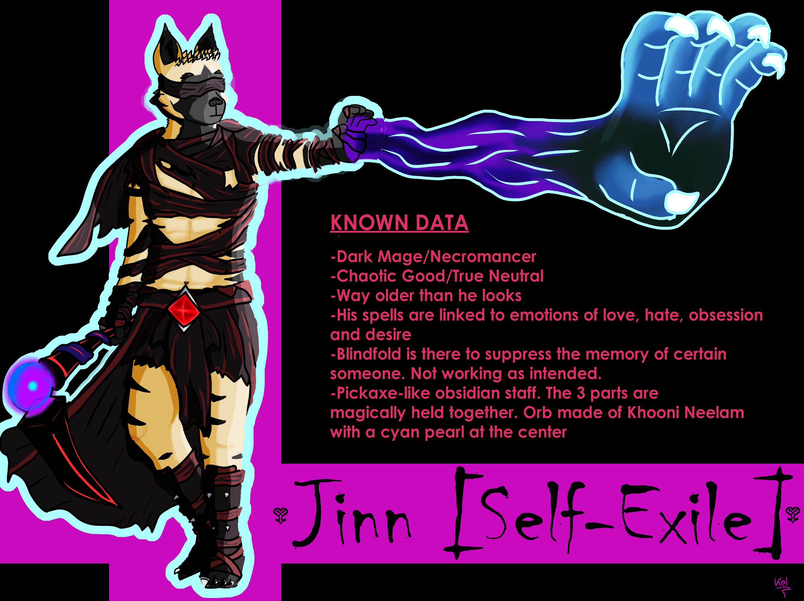 Jinn Self Exile By Kelverian2 Fur Affinity Dot Net