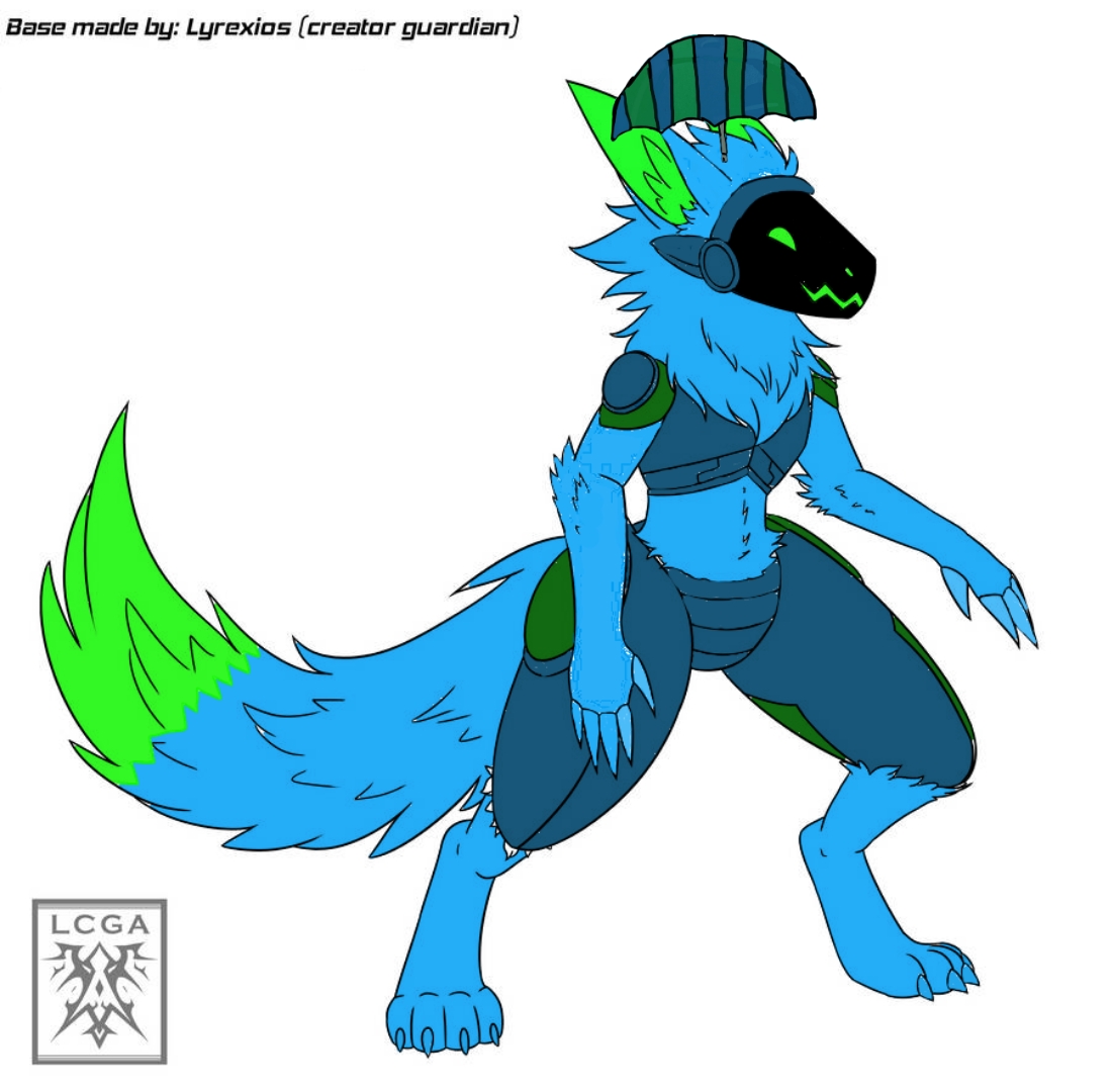 C] PatchTheWulf Protogen Commission 2/2 by SukariDragon on DeviantArt