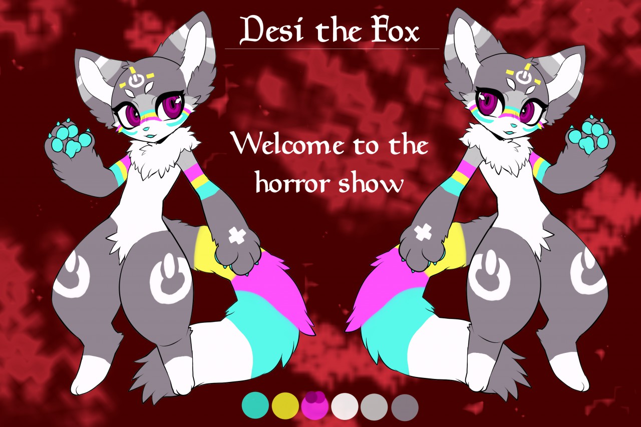 Desi the Fox Custom Design by Kemono-Kreations -- Fur Affinity [dot] net