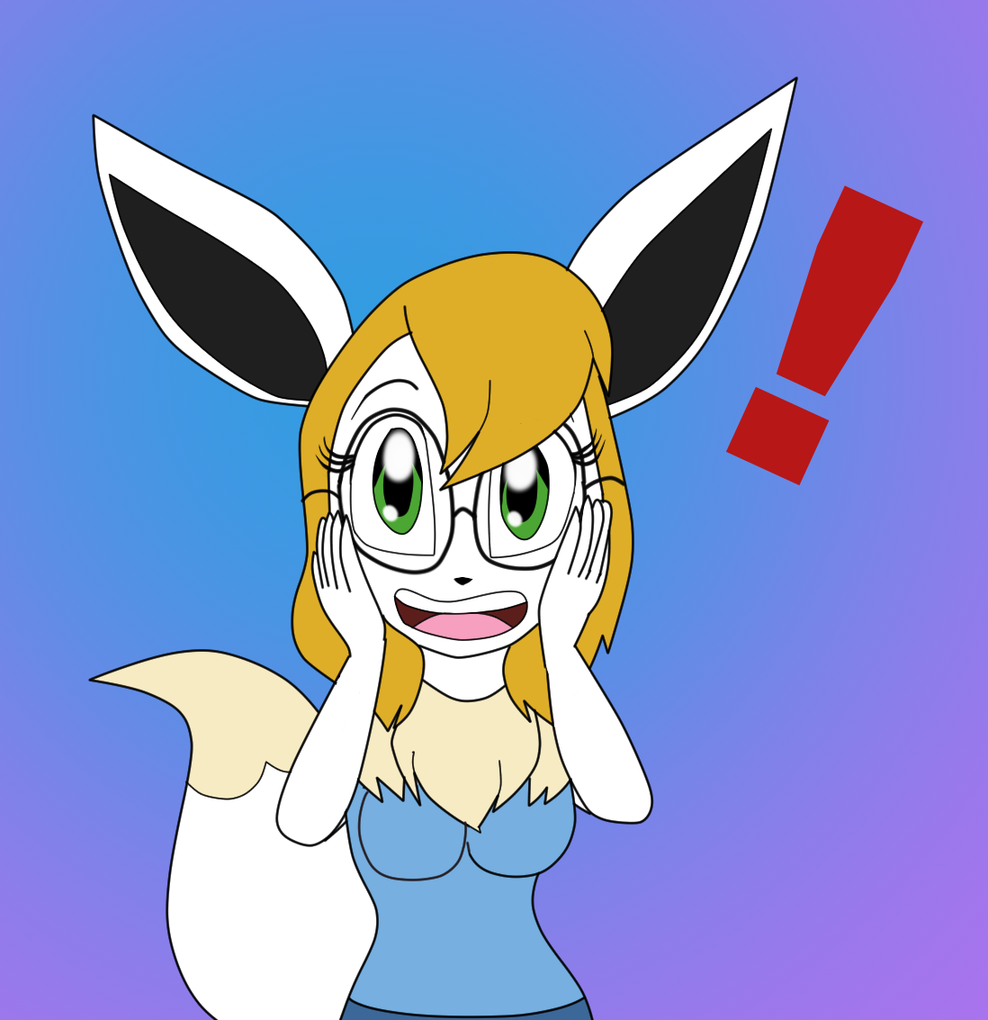 Kendra the Shiny Eevee - Been a while since I made some rule 63