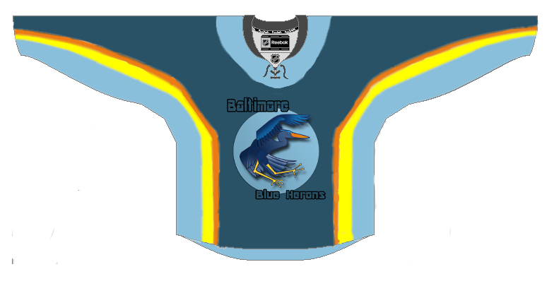 Baltimore Blue Herons Prototype Jersey by Kenku -- Fur Affinity