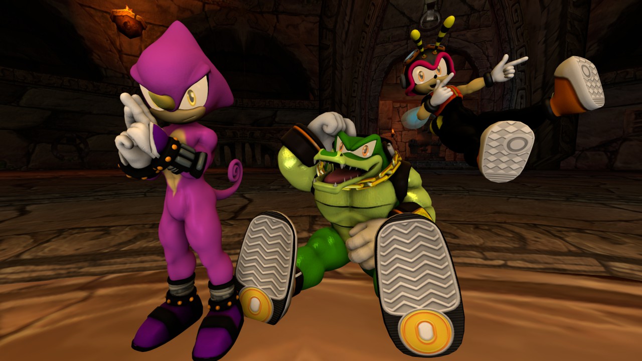 Team Chaotix (Sonic Ultima Universe) by Nexol13 -- Fur Affinity