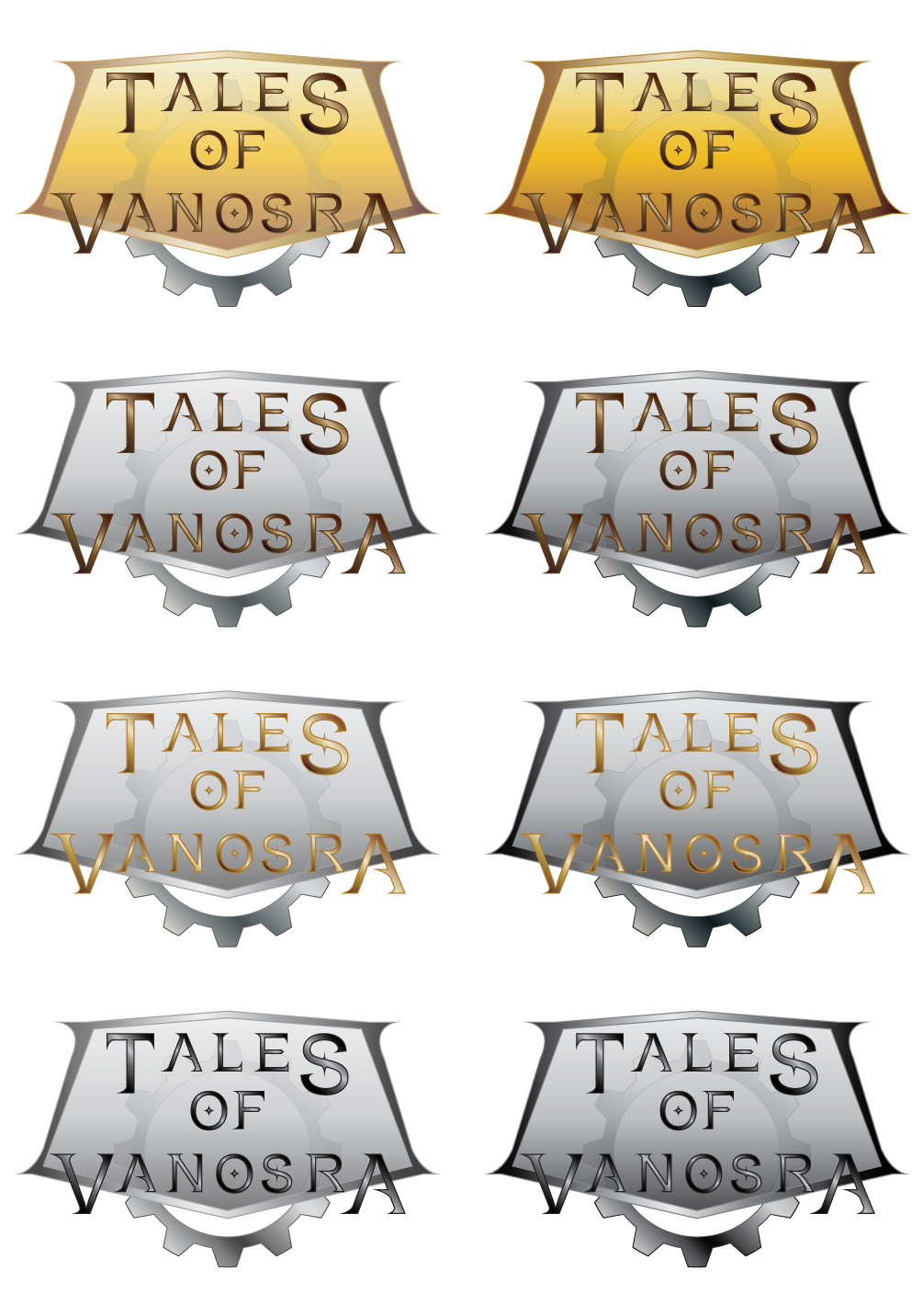 Tales Of Vanosra Name Plate Logo Designs By Kenshiki666 Fur Affinity Dot Net