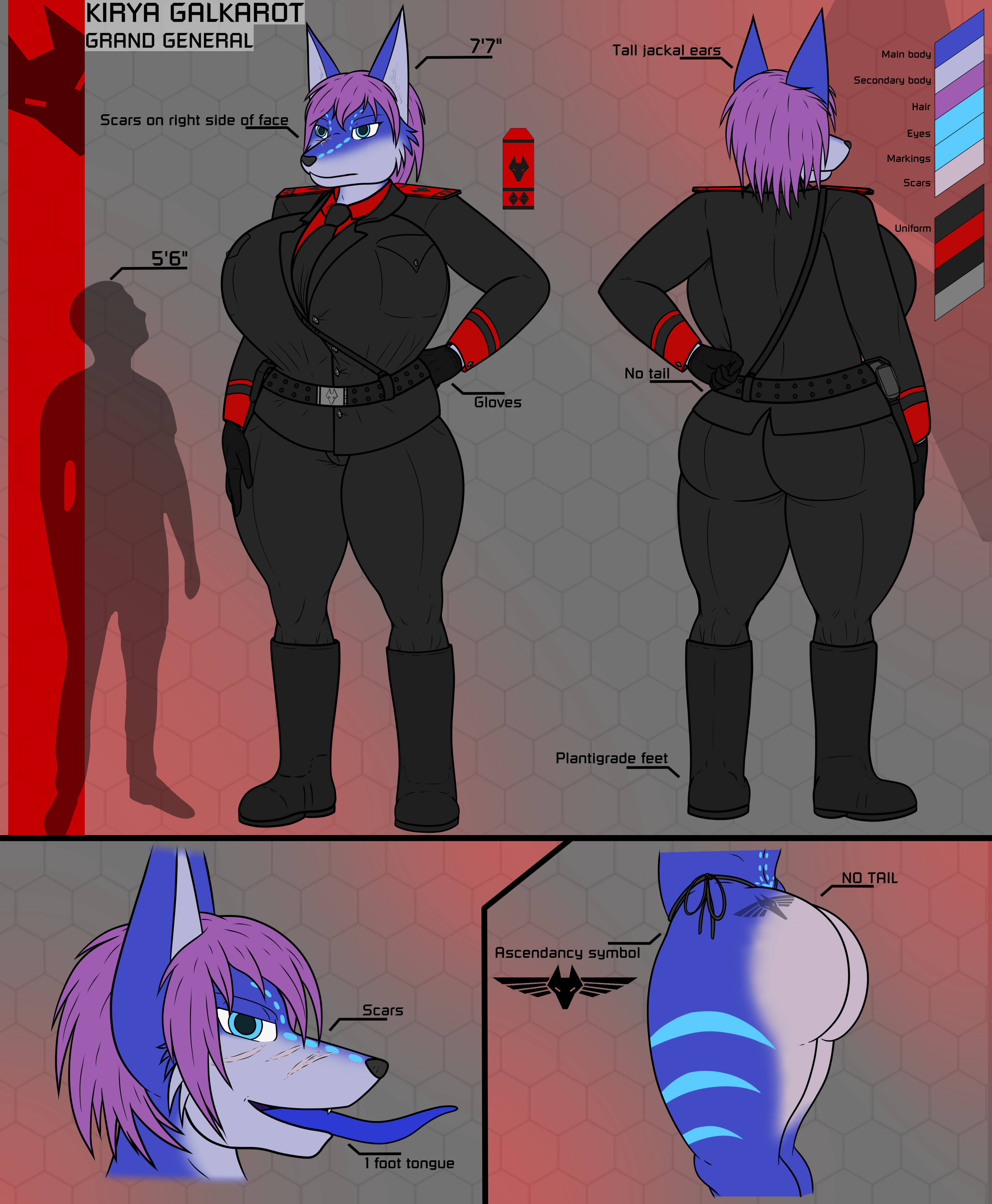 Kirya 2021 Reference Sheet 03 [P] by Kernkraftwerks -- Fur Affinity [dot]  net