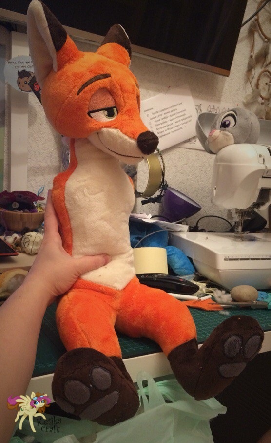 nick wilde adult love plush