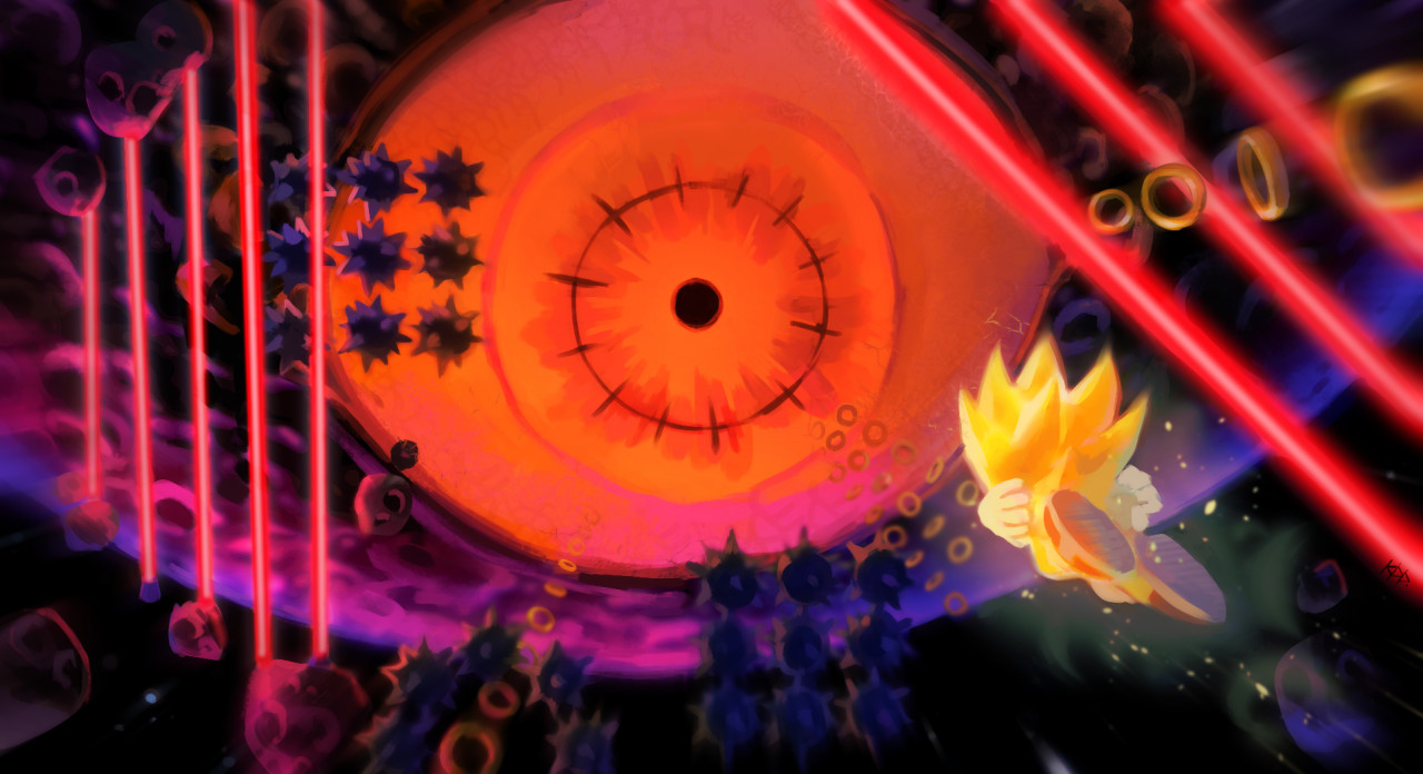 Sonic Frontiers Final Boss(??) by IkkoArts on Newgrounds