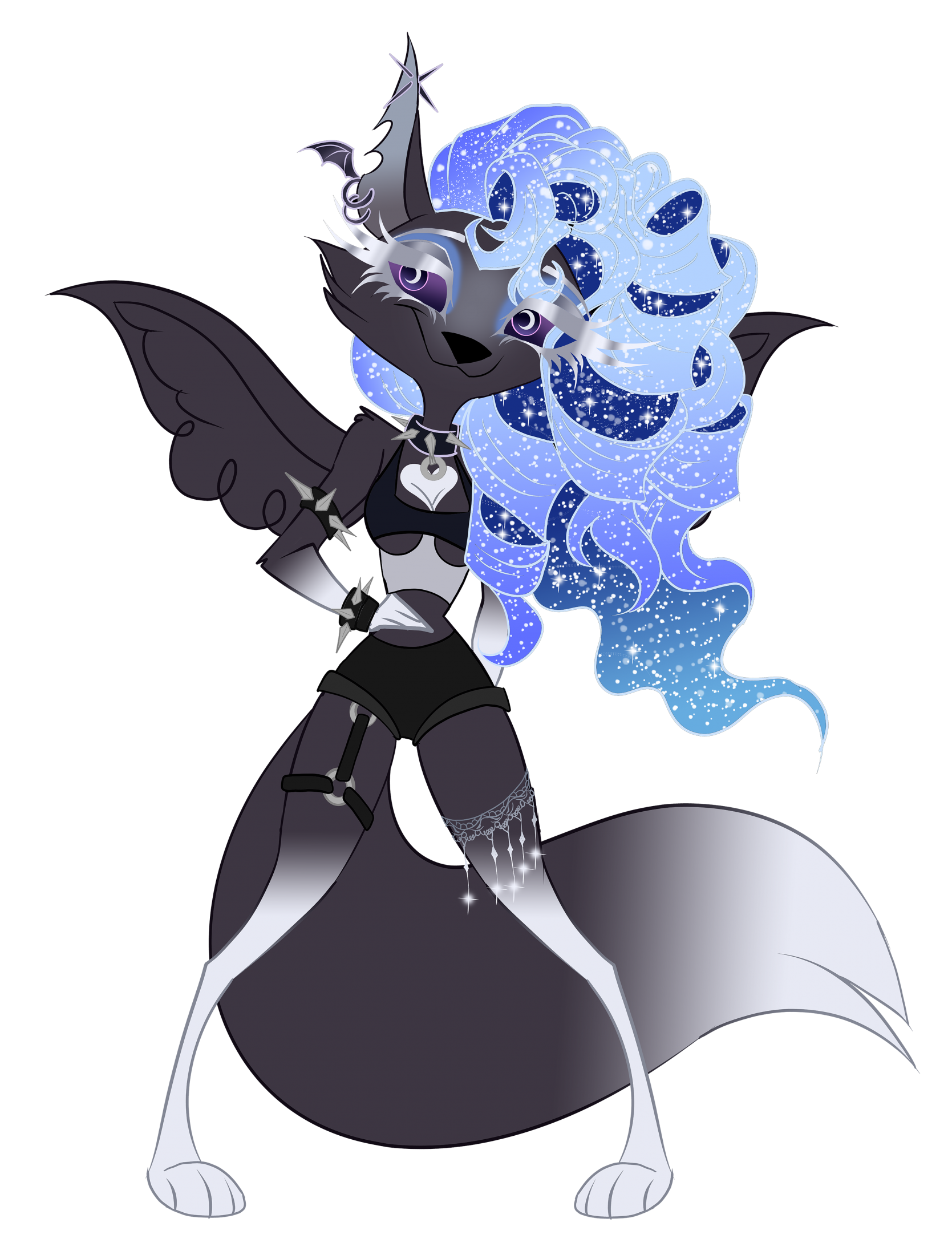 Nightmare moon x loona by keysjake36 -- Fur Affinity [dot] net