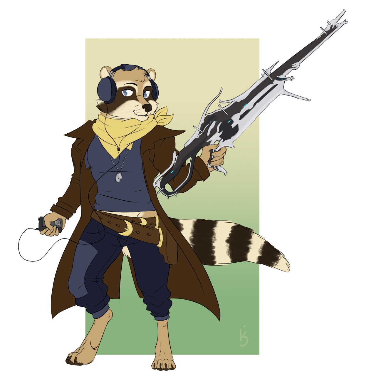 Asher Meredith Raccoon by Khurje -- Fur Affinity [dot] net