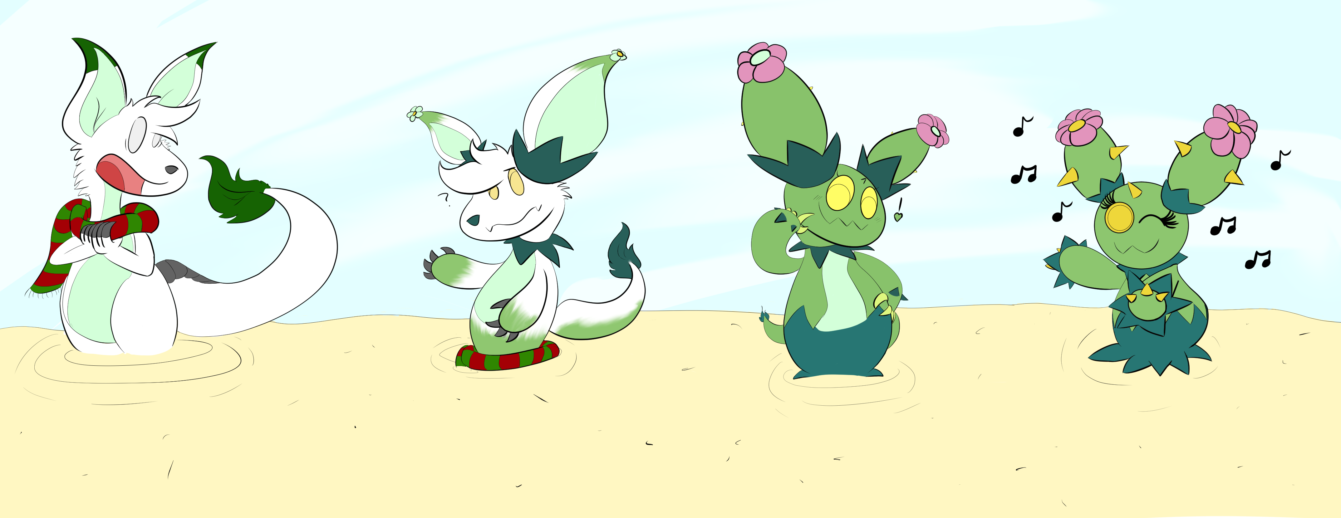 comm] Beware the quicksand of Cactus Desert by Kiaku -- Fur Affinity [dot]  net