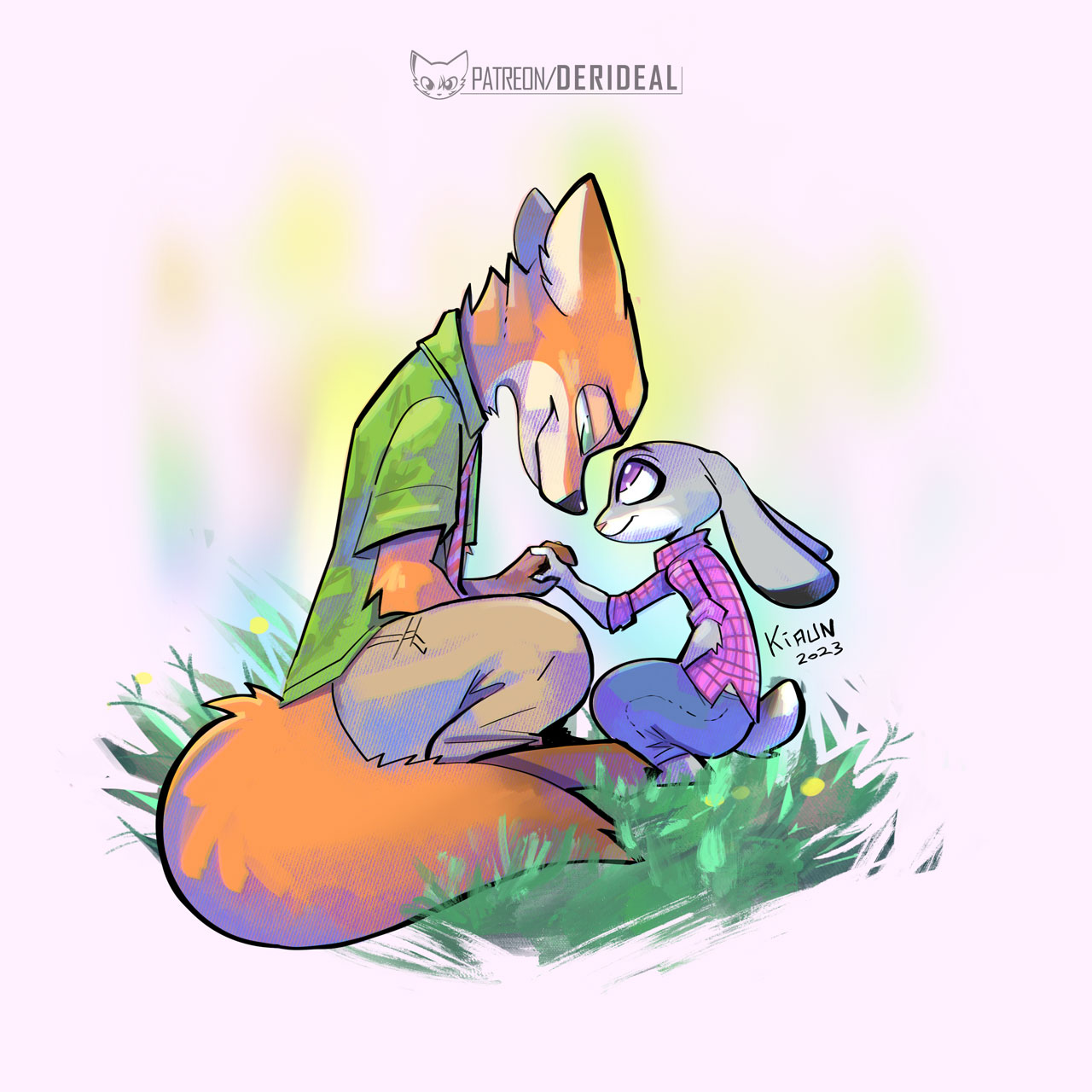 Nick and Judy by Kiaun -- Fur Affinity [dot] net