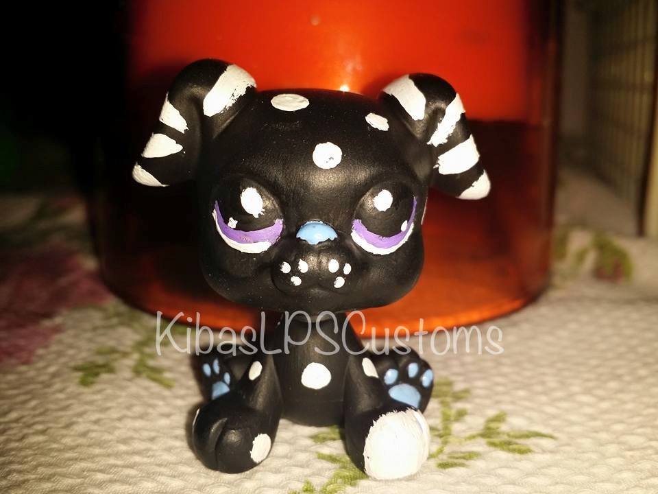 Lps black and white sales dog