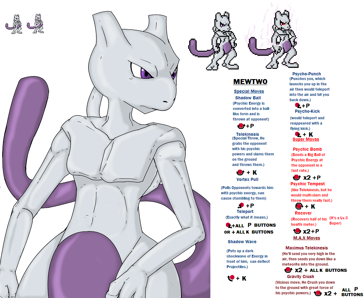 mega mewtwo y sprite