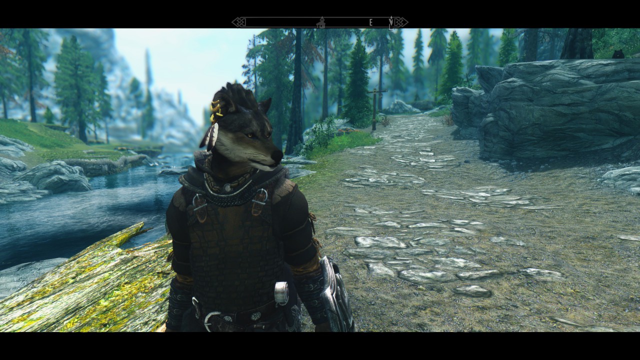 skyrim wolf race mods