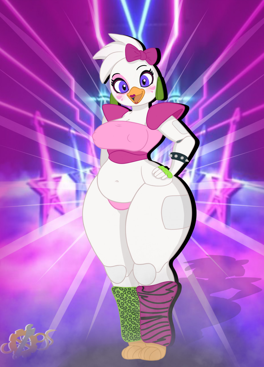 Thicc glamrock chica