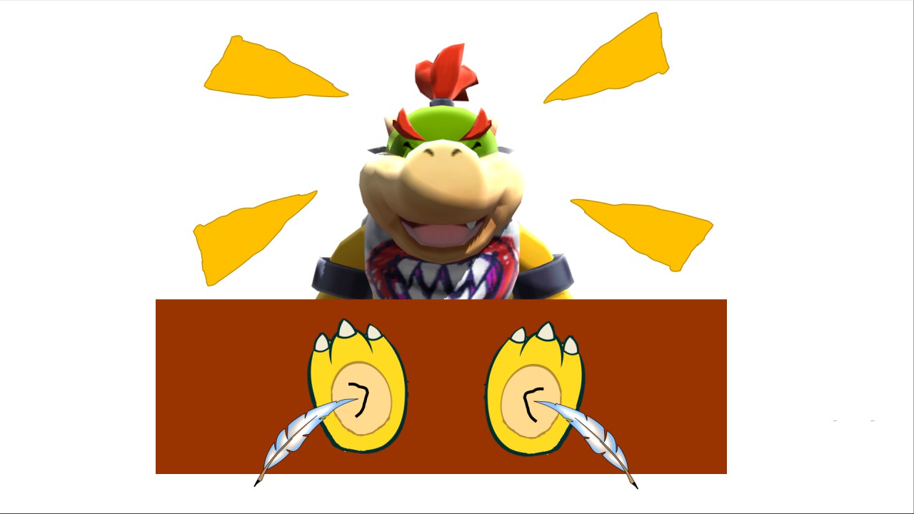Bowser Jr Tickled by Kingofphotos200 -- Fur Affinity [dot] net