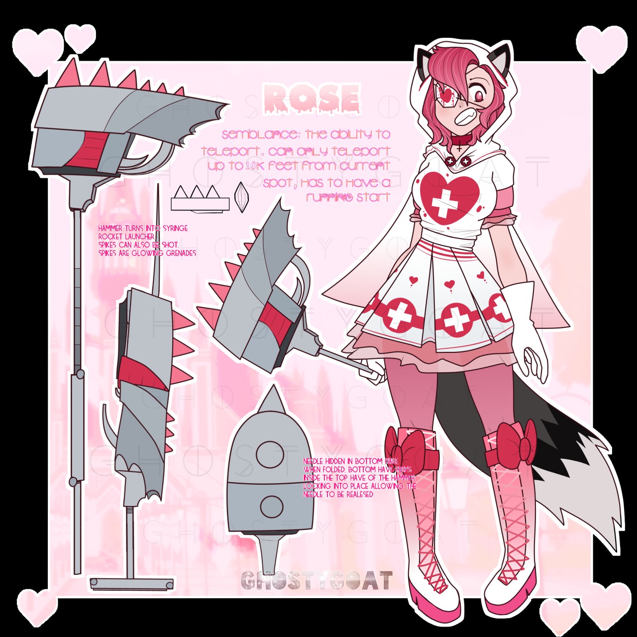 Rose Ref Rwby Oc By Kingshiq Fur Affinity Dot Net