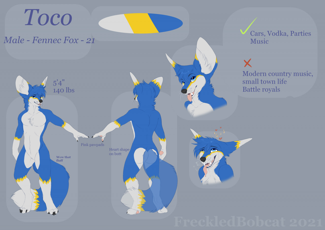 Toco Ref 2021 by KingToco -- Fur Affinity [dot] net