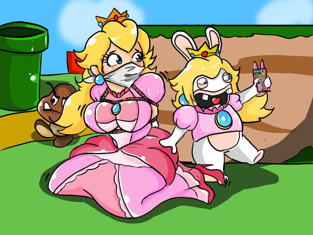 Princess peach rabbis peach selfie by Kink-Artist -- Fur Affinity [dot] net