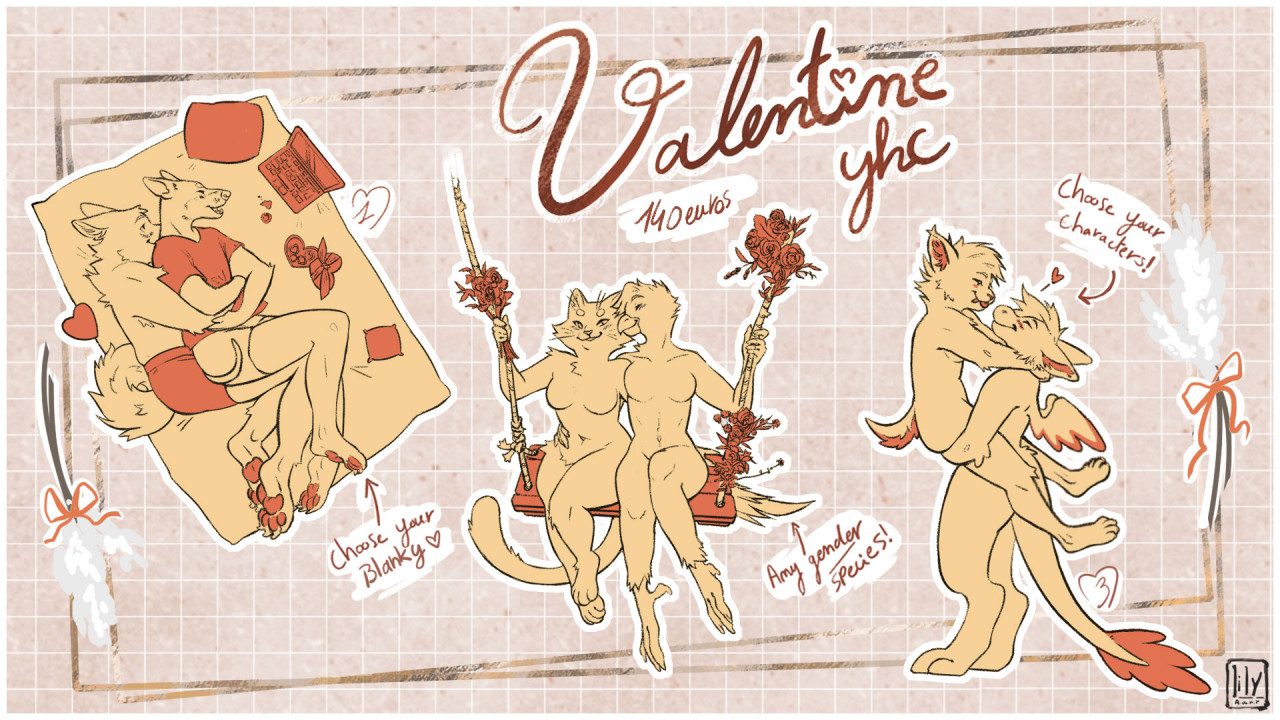 COUPLE VALENTINE YCH