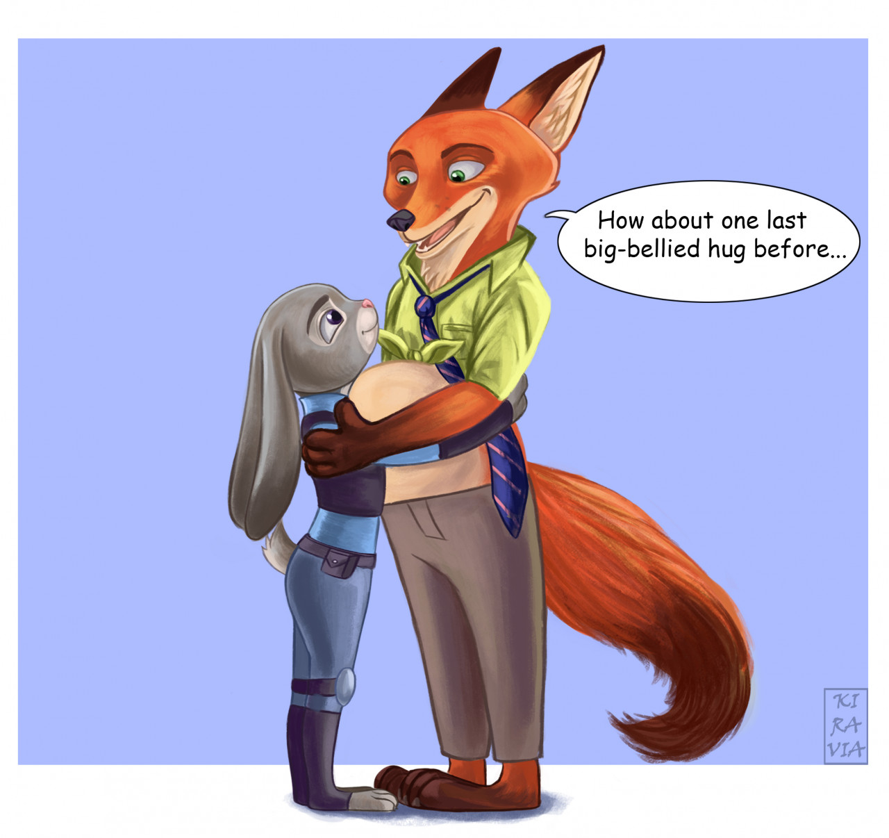 Nick Wilde mpreg (commission) page 4 by Kiravia -- Fur Affinity [dot] net