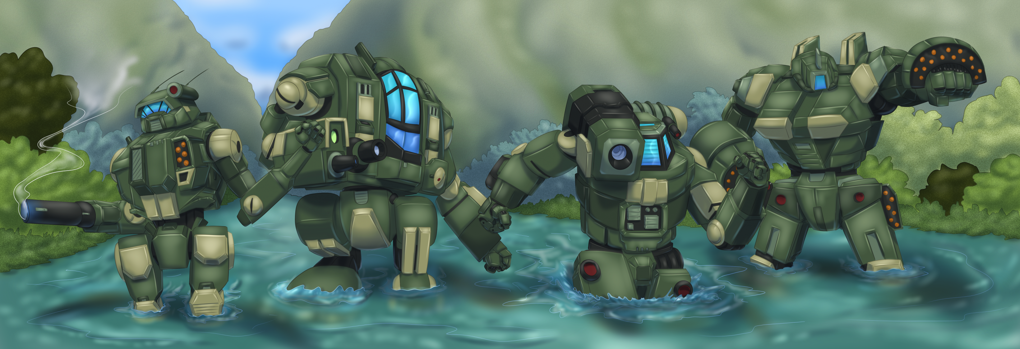 Champions of the Confederation by Kiryurules -- Fur Affinity [dot] net