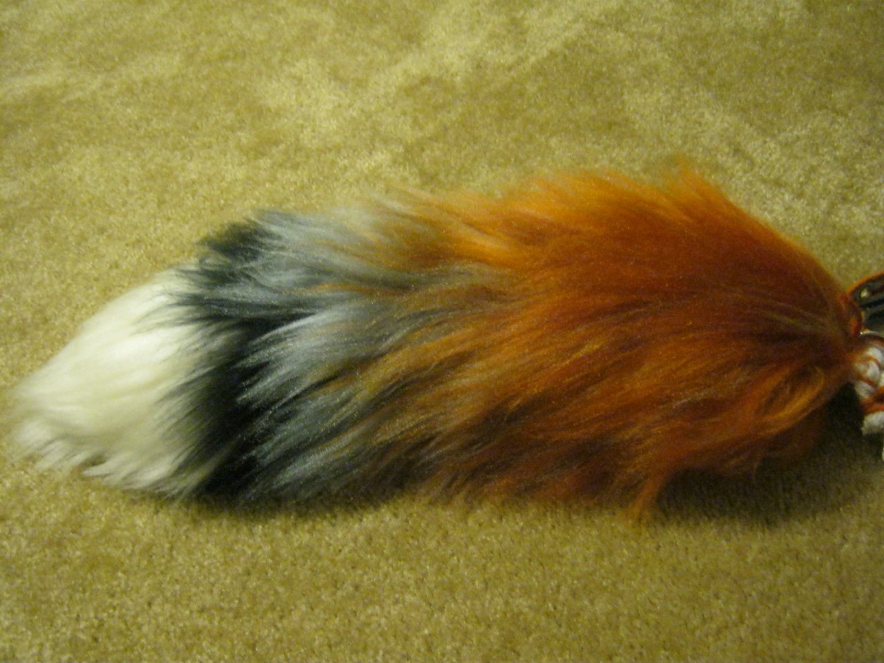 Red Fox Yarn Tail