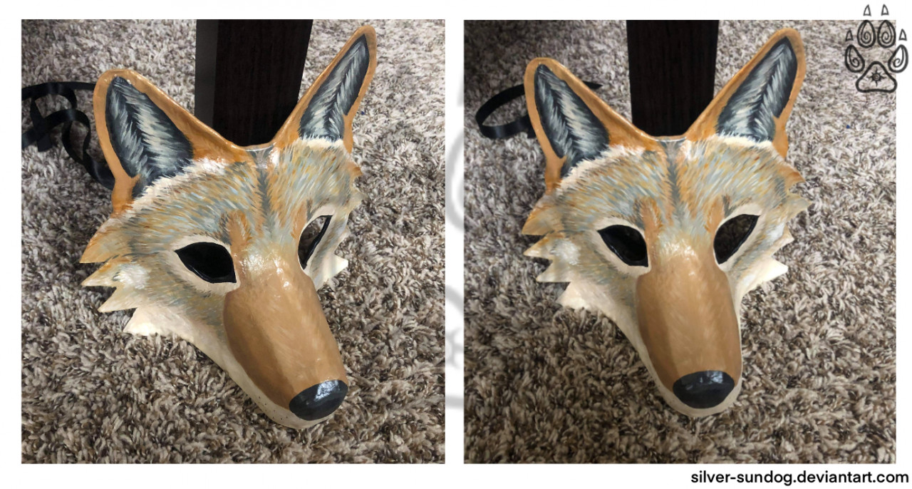 Coyote Mask #3! by Kisota -- Fur Affinity [dot] net