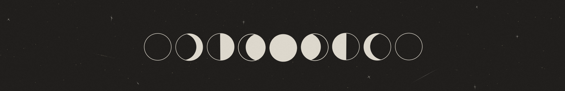 moon phases banner moon phases banner