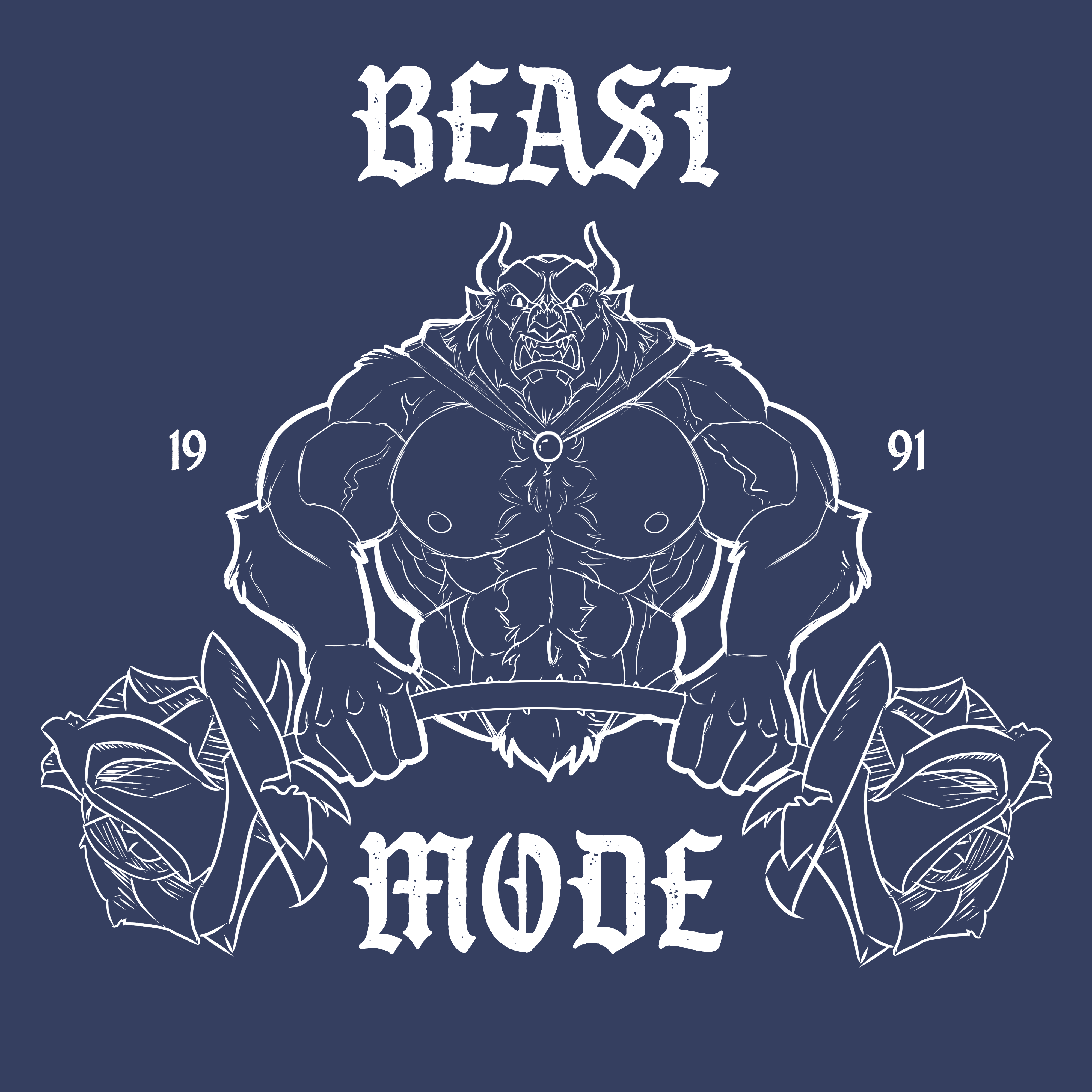 beast mode disney shirt